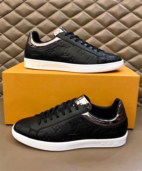 black louis vuitton shoes mens|Louis Vuitton men's sneaker.